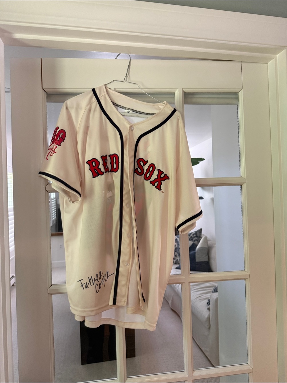 Exclusive Alex cooper Boston Red Sox jersey